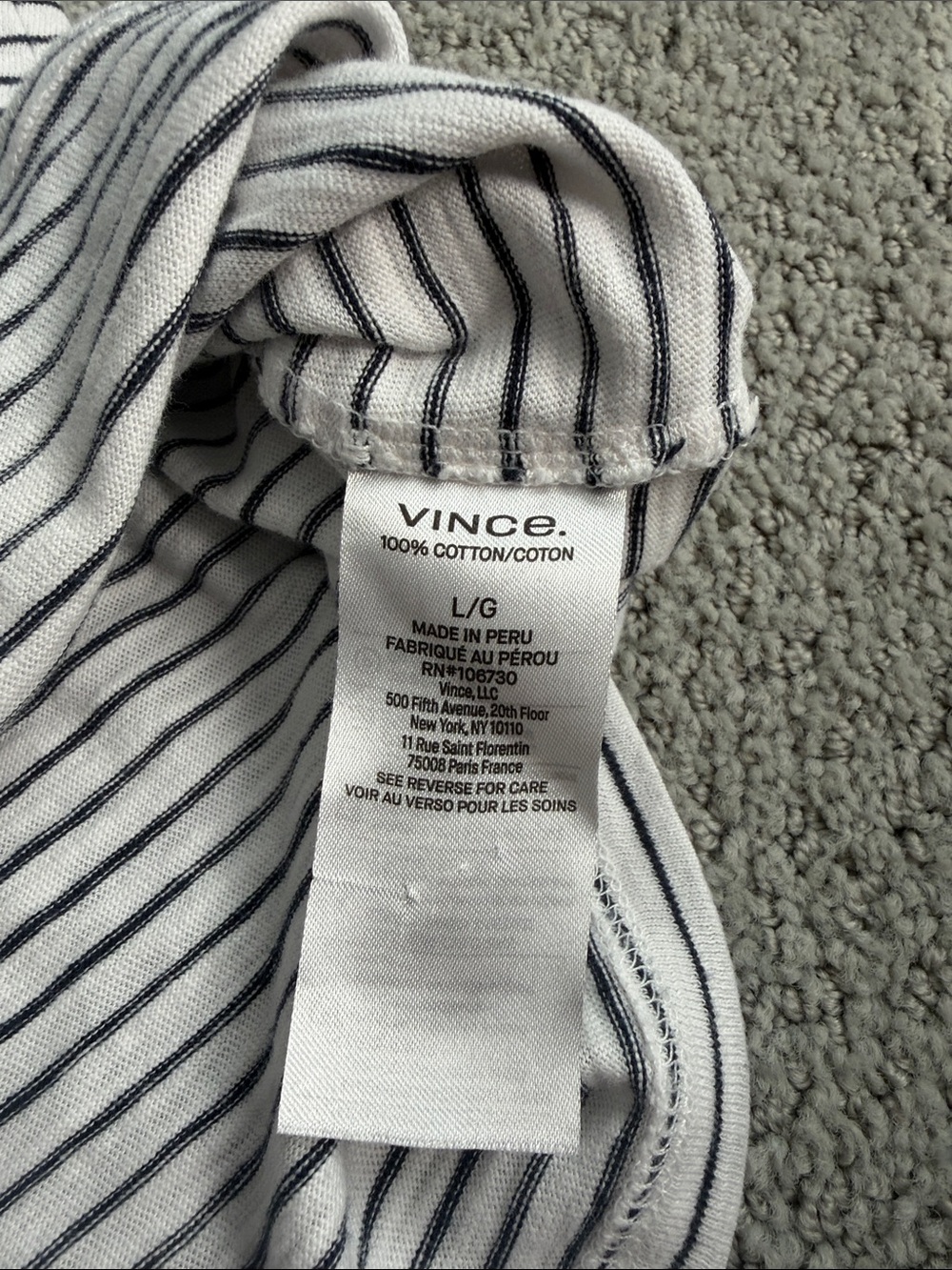 Vince men’s T Shirt - Picture 6 of 6